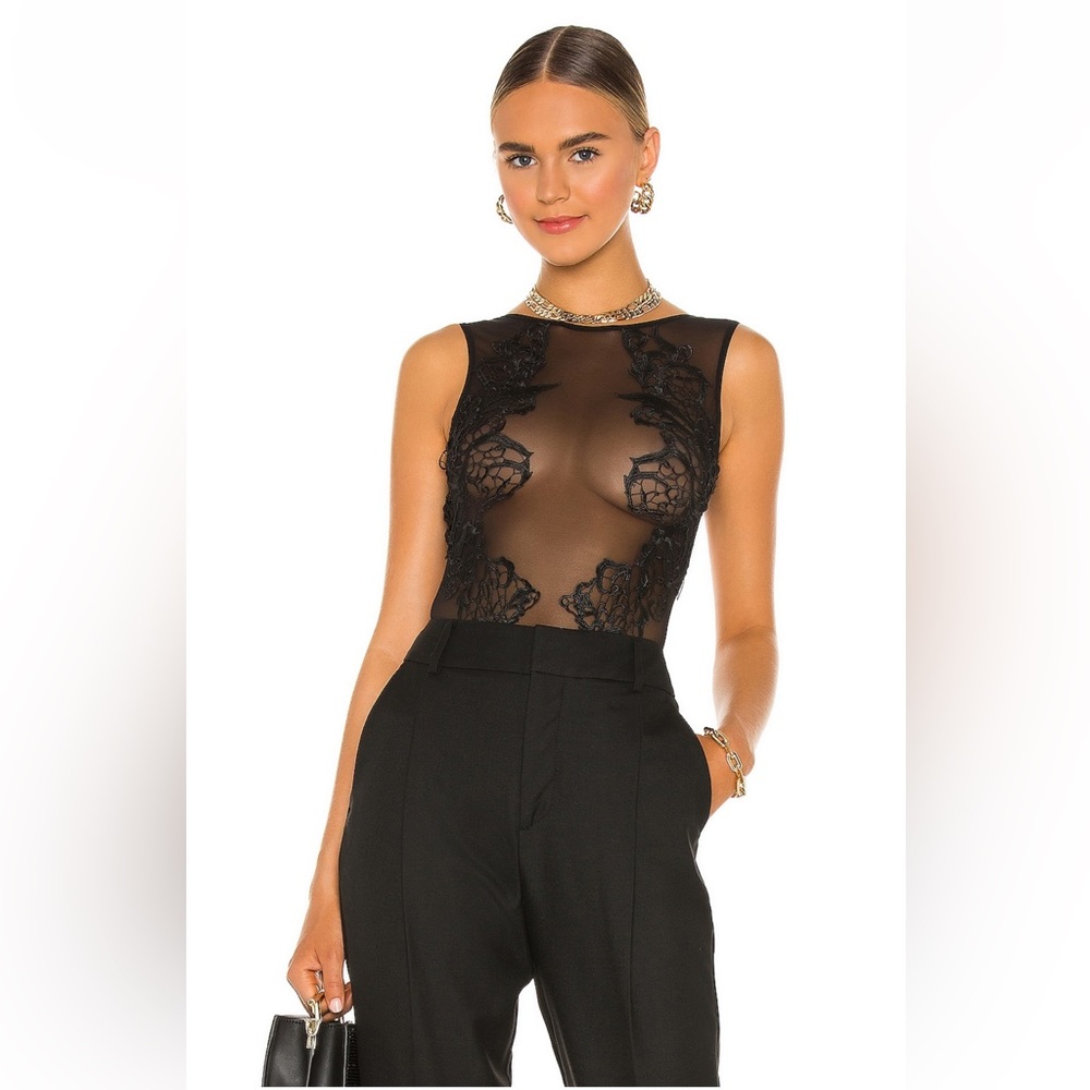 Bluebella Etienne Bodysuit in Black in S